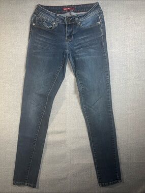 WannaBettaButt? Women's Dark Blue Slim Fit Jeans, size 5